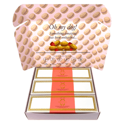 Dog Macaron Combo Gift Pack (flavor: 3 Rose)