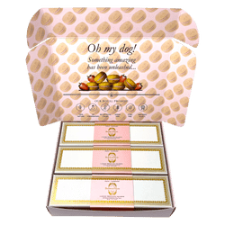 Dog Macaron Combo Gift Pack (flavor: 3 Strawberry)